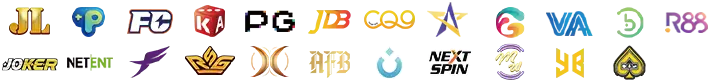 ph77 game providers display featuring top casino games, easy login, register, and app download